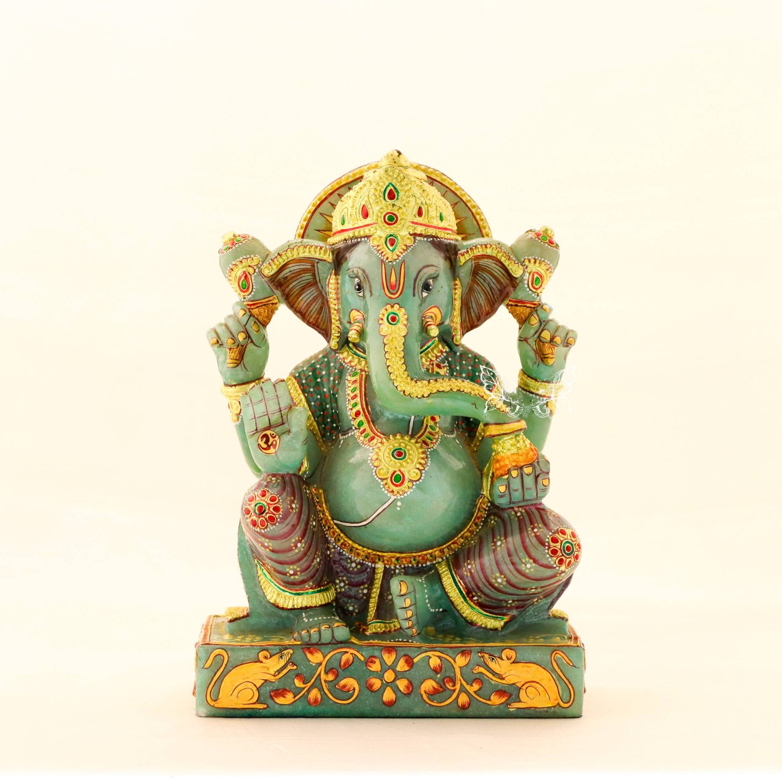 gemstone jade ganesha 6 (4) jade ganesha