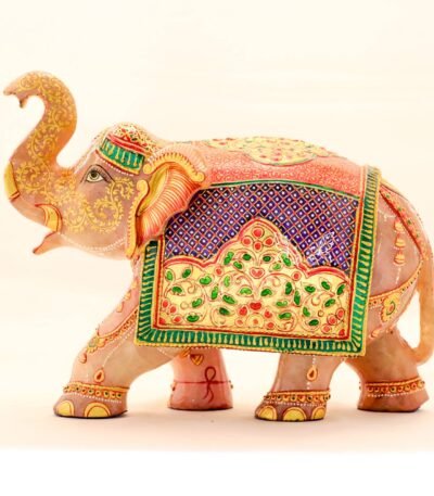 rose quartz elephant