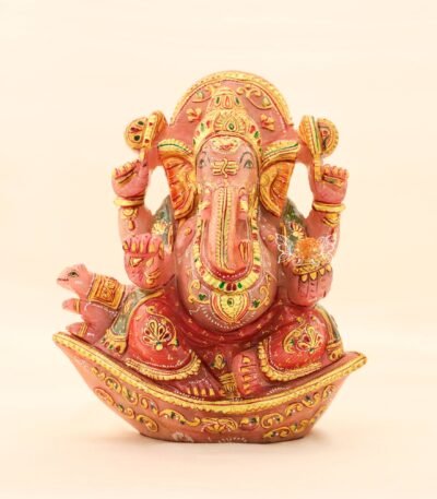 rose Quartz ganesha