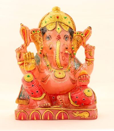 Rose Quartz Ganesha