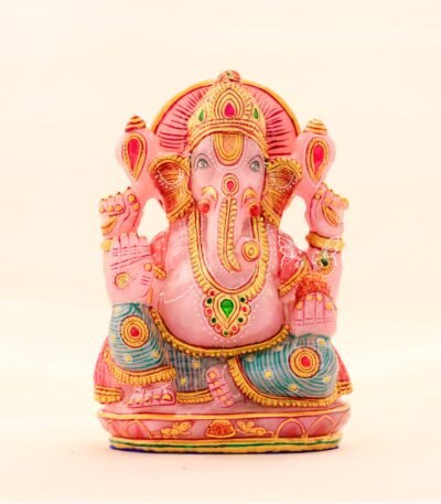 rose quartz ganesha