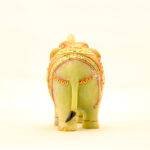 Hand-Painted Green Jade Royal Elephant Statue (6 Inches) – Traditional Trunk-Up Vastu Ambabari Sculpture - Image 4