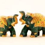 JADE ELEPHANT STATUE