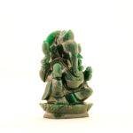 Hand-Carved Green Jade Lord Ganesha Statue (7 Inches) – Divine Gemstone Vinayaka Idol - Image 4