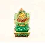 Hand-Carved Green Jade Lord Ganesha Statue (4.6 Inches) – Natural Gemstone Blessing Vinayaka Idol - Image 4