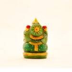 Hand-Carved Green Jade Lord Ganesha Statue (4 Inches) – Natural Gemstone Petite Blessing Vinayaka Idol - Image 2