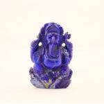 lapis ganesha statue