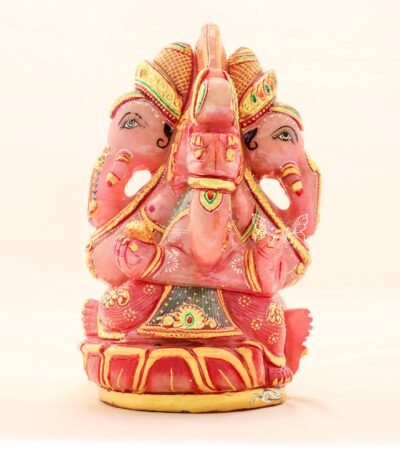 rose quartz ganesha