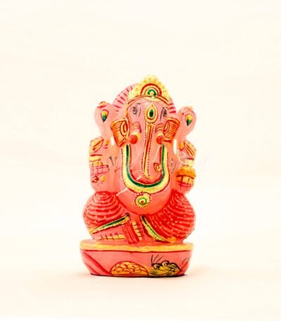 rose quartz Ganesha Statue