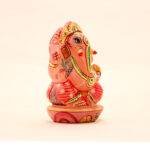 rose quartz Ganesha Statue