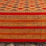 Artisan Hand Block Print Kantha Bedspread – 100% Cotton King Size Jaipuri Kantha Bed Cover with Ethnic Geometric Pattern - Image 7