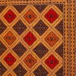Artisan Hand Block Print Kantha Bedspread – 100% Cotton King Size Jaipuri Kantha Bed Cover with Ethnic Geometric Pattern - Image 6