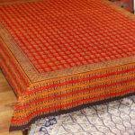 100% Pure Cotton Hand Kantha Bed Cover – Handmade Block Printed Jaipuri King Size Bedspread - Image 5
