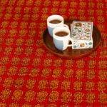 100% Pure Cotton Hand Kantha Bed Cover – Handmade Block Printed Jaipuri King Size Bedspread - Image 2