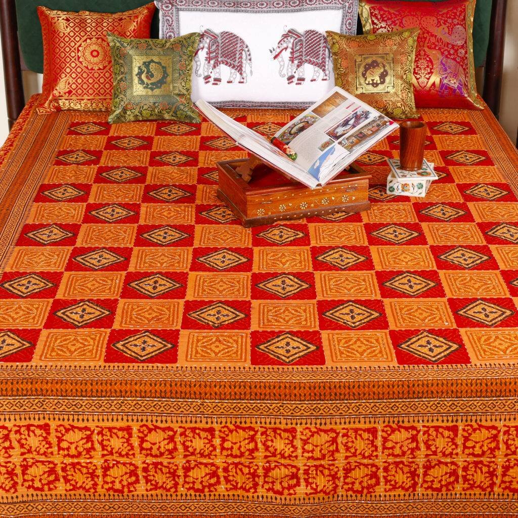 Kantha Bed Cover