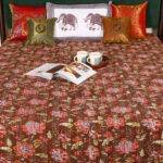 kantha bed cover