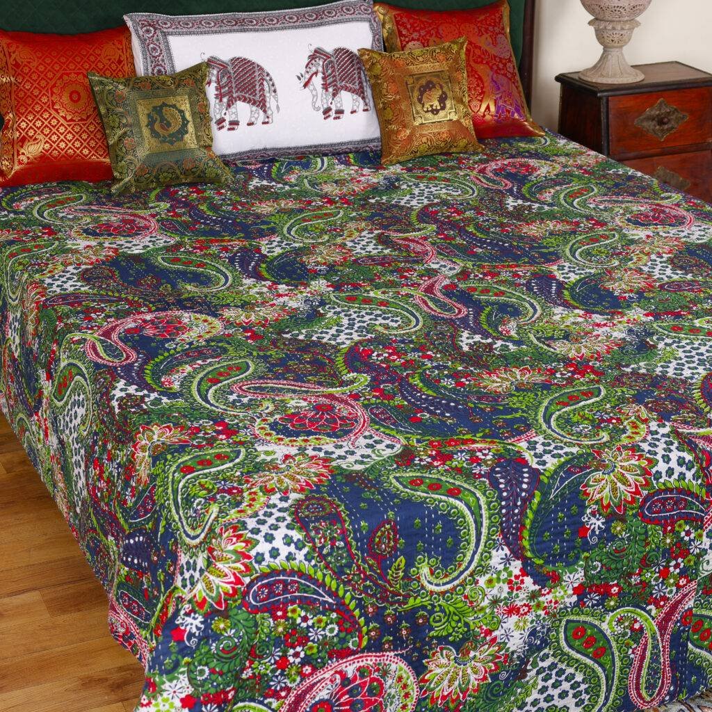 Kantha Bed Cover