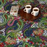 Traditional Jaipuri Block Print Kantha Bed Cover | Handmade 100% Cotton King Size Quilt Bedspread - Image 5