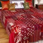 kantha bed cover