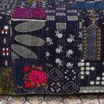 Handcrafted Patchwork Kantha Bed Cover – Pure Cotton Hand Block Printed Quilt, Ethnic Bohemian King Size Bedspread - Image 5