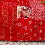 kantha bed cover