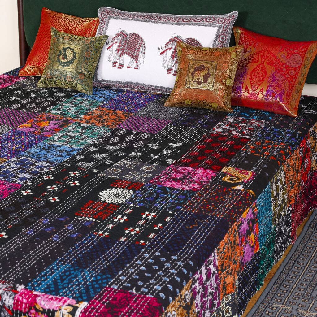 Kantha Bed Cover