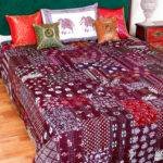 Hand Block Printed Patchwork Kantha Bed Cover – 100% Pure Cotton Handmade Jaipuri Quilt, King Size Bedspread - Image 7