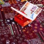 Hand Block Printed Patchwork Kantha Bed Cover – 100% Pure Cotton Handmade Jaipuri Quilt, King Size Bedspread - Image 4