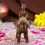 Handcrafted Dhokra Brass Tribal Elephant – Tabletop Timeless Indian Art - Image 6