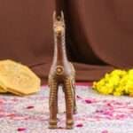 Handmade Brass Dhokra Tribal Horse Statue | Traditional Indian Folk Art Sculpture - Image 3
