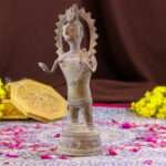 Brass Handmade Dhokra Tribal God Figurine | Traditional Indian Folk Art Sculpture - Image 3