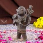 Handmade Brass Dhokra Tribal Family Sculpture | Traditional Indian Tribal Art Sculpture - Image 2