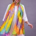 Silk Ikat Scarf