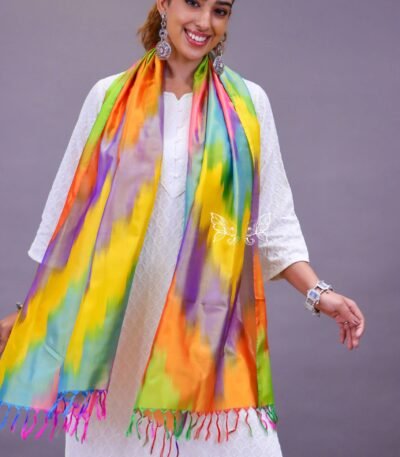 Silk Ikat Scarf