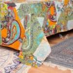 Traditional Jaipuri Block Print Kantha Bed Cover | Handmade 100% Cotton King Size Quilt Bedspread - Image 5