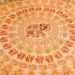 Hand stitched Rajasthani Kantha Bed Cover with Traditional Indian Embroidery – Handmade Cotton Bedspread, King Size 90 × 108 Inches - Image 3