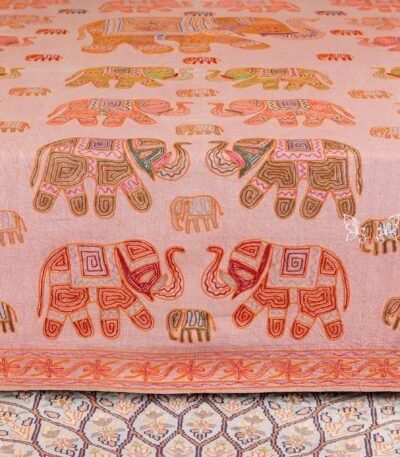kantha bed cover