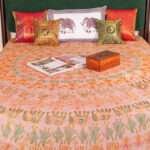 kantha bed cover