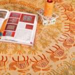 Hand stitched Rajasthani Kantha Bed Cover with Traditional Indian Embroidery – Handmade Cotton Bedspread, King Size 90 × 108 Inches - Image 5