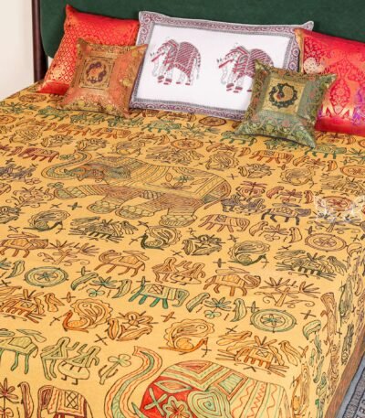 Kantha Bed Cover