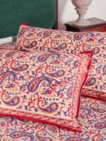 Block Printed Double Bedsheet
