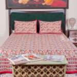 Block Printed Double Bedsheet
