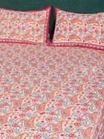 Block Printed Double Bedsheet