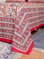 Block Printed Double Bedsheet