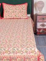 Bagru Print Double Bedsheet