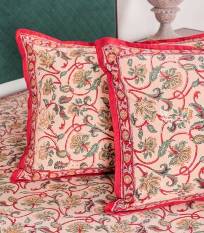 Bagru Print Double Bedsheet