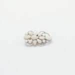 Handcrafted 92.5 Sterling Silver Floral Brooch with Natural Ethiopian Opal Clusters - Image 5