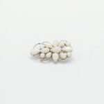 Handcrafted 92.5 Sterling Silver Floral Brooch with Natural Ethiopian Opal Clusters - Image 4