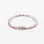 Ruby Silver Bracelet