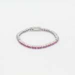 Ruby Silver Bracelet